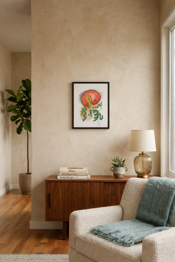 Opening Seed (Framed) 21x30cm