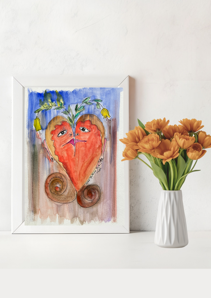Heart In Bloom (Unframed)