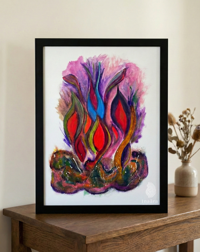 The Inner Flame w/ Frame (46x62 cm) (copy)