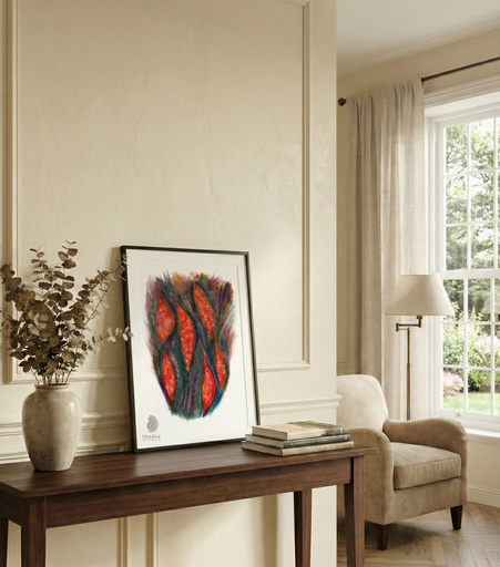 Ignition w/ Frame (46x62cm)