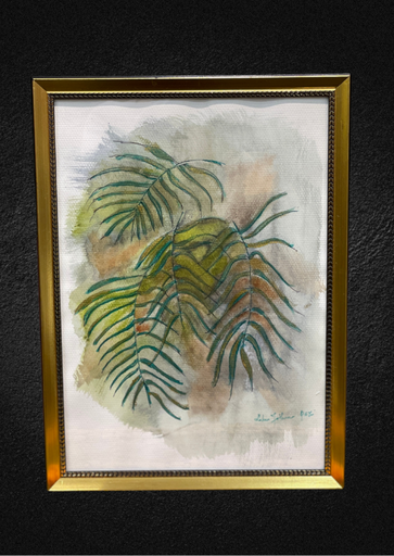 Sparly Ferns (Framed)